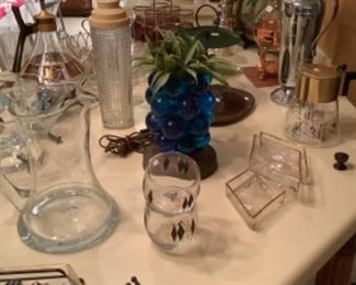 Mid century glasswares