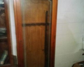 83.GUN CABINET VERY NICE $125