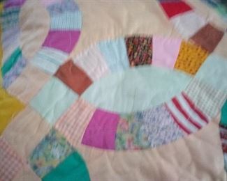 30.HOME MADE QUILT $45 MACHINE STITCHED