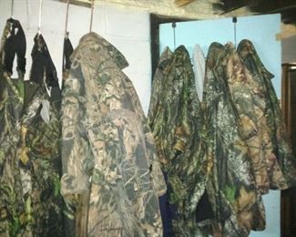 HUNTING JACKETS, COVERALLS FOR SALE IN PERSON ONLY