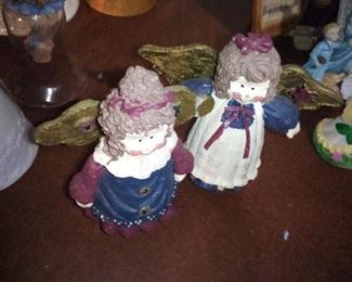 38.SET OF 2 ANGELS $5 FOR PAIR