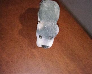 44.WOODEN DOG FIGURINE $3