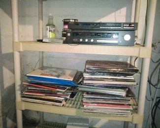 LOTS OF LASER DISC,SOLD WITH PLAYER