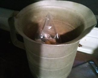63.ALUMINUM PITCHER $8
