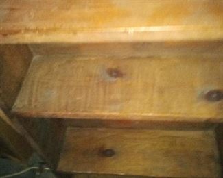 82.wooden shelf 18" by 30 " tall