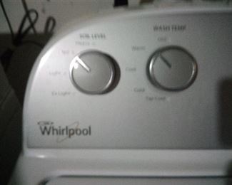 FRONT OF WASHER