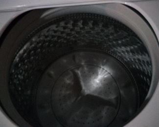 inside of washer