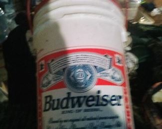 91.B udweiser bucket cooler $30