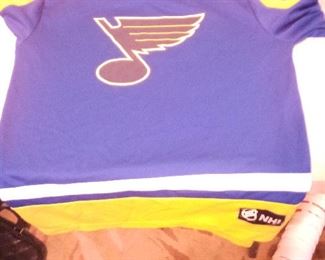 92.blues jersey $30 see next picture camera colors did not show up right