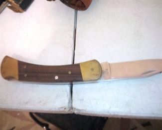 101. buck 110 knife $30