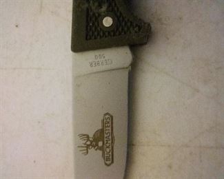 gerber buck master name on knife