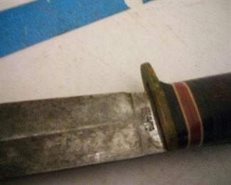 markings on knife