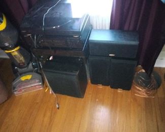 119. SPEAKERS AND STEREO SYSTEM $150