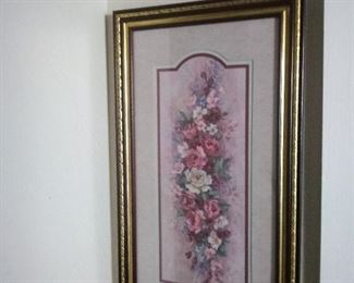 127. FRAMED PRINT $25