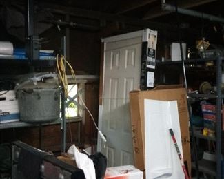 128. NEW INSIDE WHITE DOOR $30