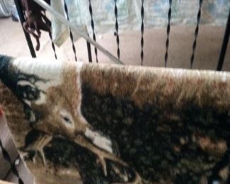 142. Deer Throw $8.