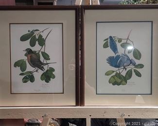 Pair of Ray Harm Signed Prints Framed