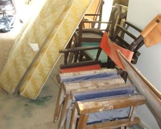 Several Directors Chairs