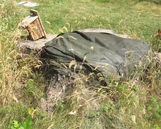 Large Canvas Truck Cover, Bird House