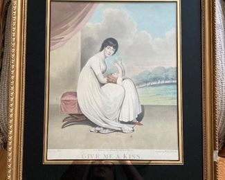 Give Me A Kiss Painting