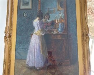 Large Original Painting by Robert Scheffer