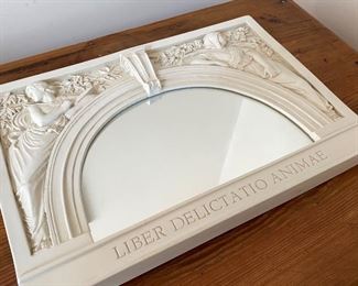 Mirror with Sculpted Frame