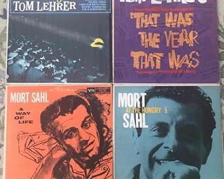 Tom Lehrer Mort Sahl Vinyl