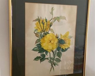 Yellow Roses Painting