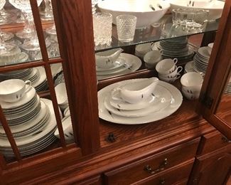 Fukagawa Arita China Set w/Serving Pieces