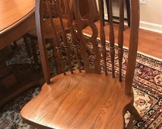 Solid Oak Dining Chair (6)