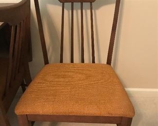 Vintage Mid Century Modern Dining Chairs (4)