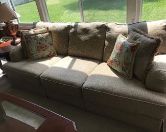 Nice Klaussner Upholstered Sofa