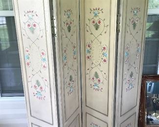 Painted Room Divider