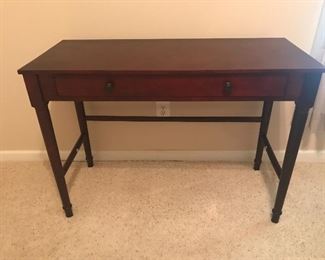 Wood Desk w/Keyboard Drawer