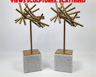 Lot 143 Pr DWELL STUDIOS by GLOBAL VIEWS Sculptures. Scattered 