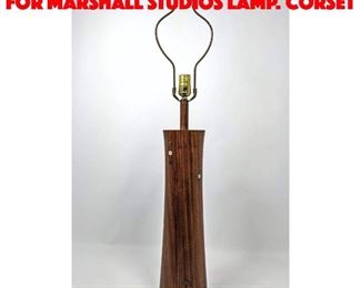 Lot 284 Jane and Gordon MARTZ for MARSHALL STUDIOS Lamp. Corset