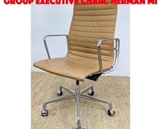 Lot 341 CHARLES EAMES Aluminum Group Executive Chair. Herman Mi