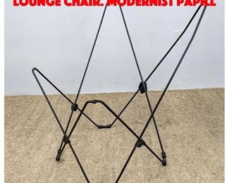 Lot 514 Iron Frame for Butterfly Lounge Chair. Modernist Papill