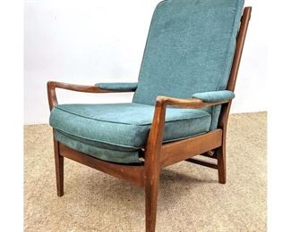 Lot 600 Tall Back Lounge Chair. 