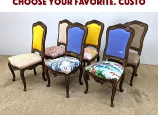 Lot 624 Pick a Chair.... any Chair. Choose your favorite. Custo