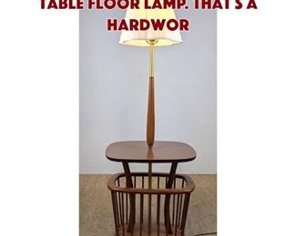 Lot 646 Modern Magazine Rack Table Floor Lamp. That s a hardwor