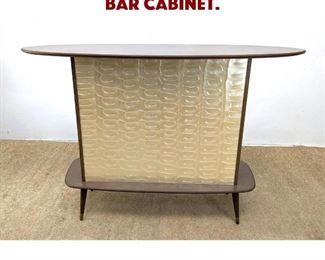Lot 670 Vintage 50s Modern Bar Cabinet.