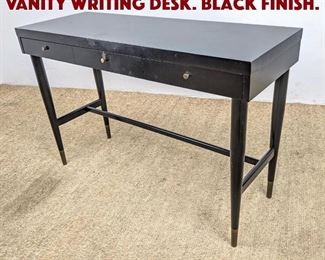 Lot 688 MODERN by FOUNDERS Vanity Writing Desk. Black finish.