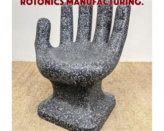 Lot 704 RMI Plastic Hand Chair. ROTONICS Manufacturing. 