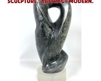 Lot 796 Brancusi Style Marble Sculpture. Abstract modern. 