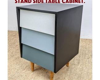 Lot 888 FLORENCE KNOLL Night Stand Side Table Cabinet. 
