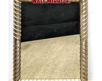 Lot 901 Decorative Gilt Frame Wall Mirror. 