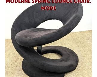 Lot 1011 JAYMAR Furniture Ltd. Moderne Spring Lounge Chair. Mode