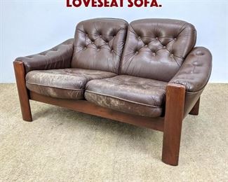 Lot 1131 Danish Modern Loveseat Sofa. 