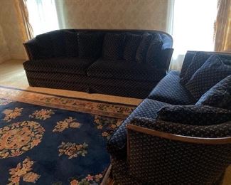 2 Piece Sofa and Love Seat